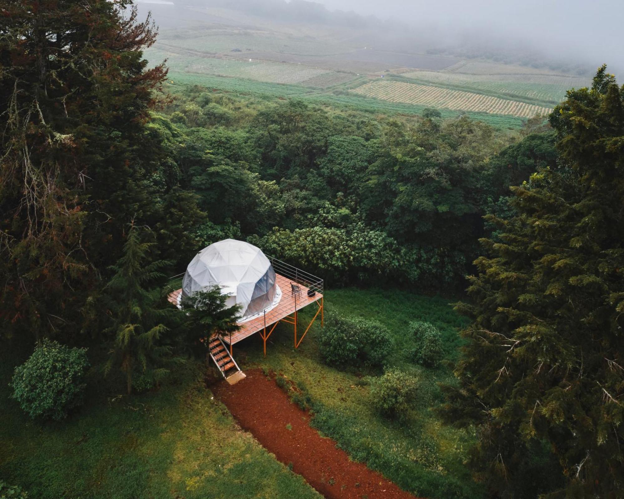 Fraijanes Green Noise Glamping מראה חיצוני תמונה